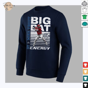 Big Bat Energy Mike Trout Los Angeles Baseball MLBPA T Shirt