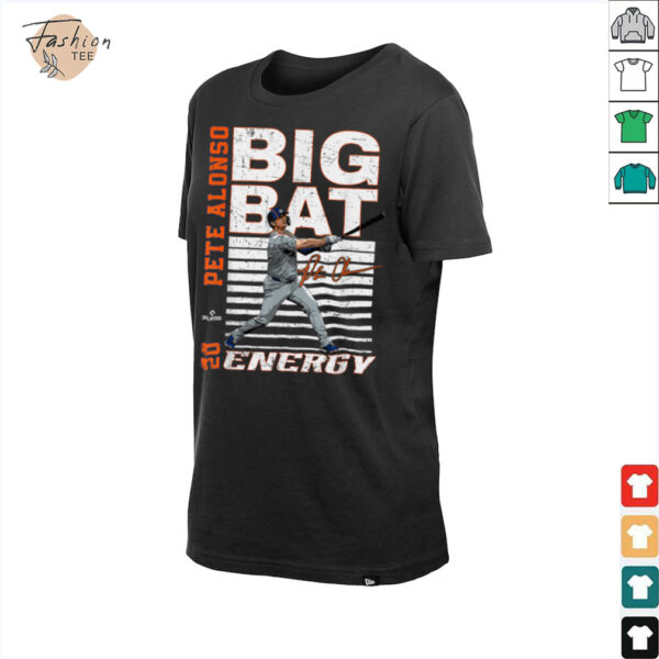 Big Bat Energy Pete Alonso New York Baseball MLBPA T Shirt