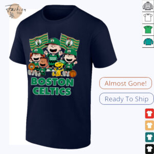 Boston Celtics Snoopy And Friends T Shirt Boston Celtics Official Online Store