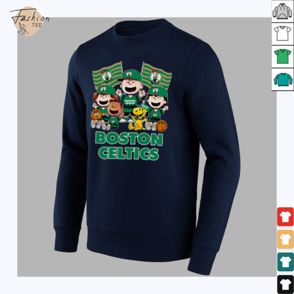 Boston Celtics Snoopy And Friends T Shirt Boston Celtics Official Online Store