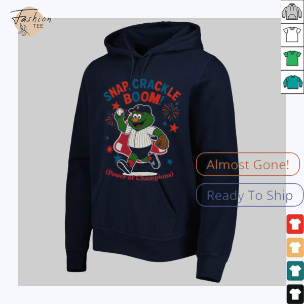 Boston Red Sox snap crackle boom power of champions Indepencence day shirt