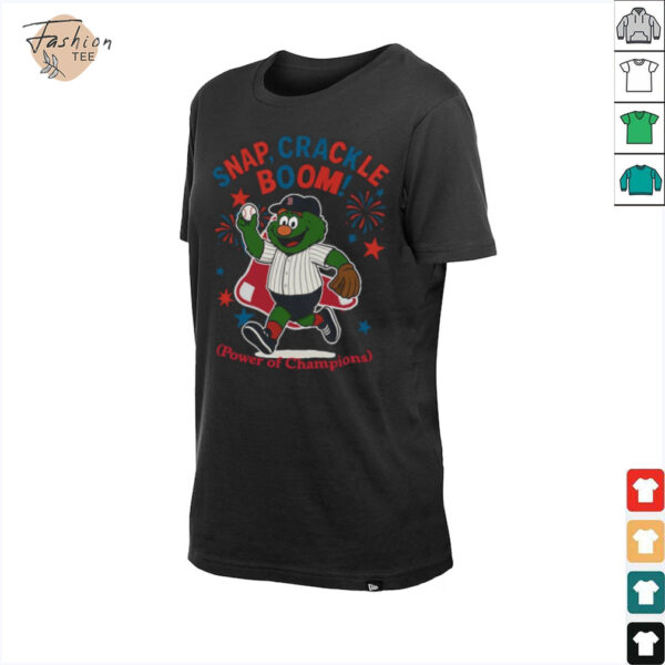 Boston Red Sox snap crackle boom power of champions Indepencence day shirt