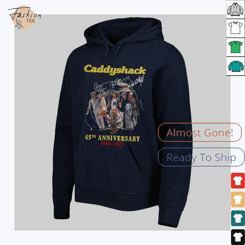 Caddyshack 45thh Anniversary 1980 2025 signatures shirt Caddyshack 45thh Anniversary 1980 2025 signatures shirt