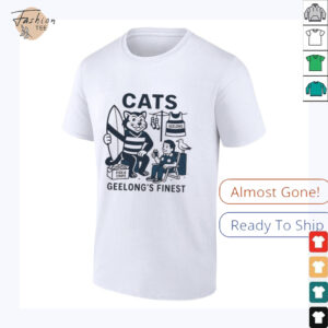 Cats Geelong’s finest cartoon shirt