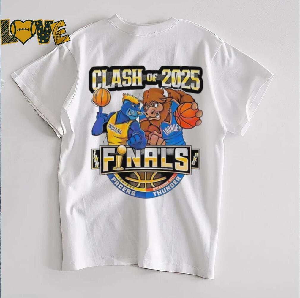 Clash Of 2025 Indiana Pacers Vs Thunder Nba Finals Basketball shirt Clash Of 2025 Indiana Pacers Vs Thunder Nba Finals Basketball shirt