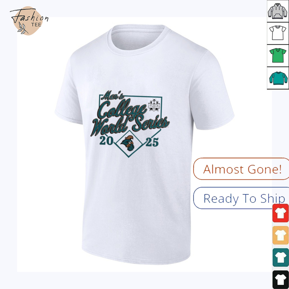 Coastal Carolina Chanticleers 2025 NCAA Baseball Men’s College World Series shirt Coastal Carolina Chanticleers 2025 NCAA Baseball Men’s College World Series shirt