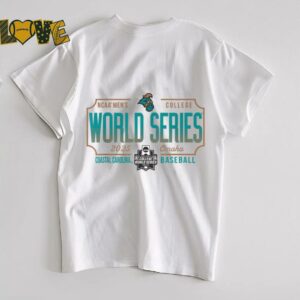 Coastal Carolina Chanticleers MCWS 2025 College World Series T Shirt