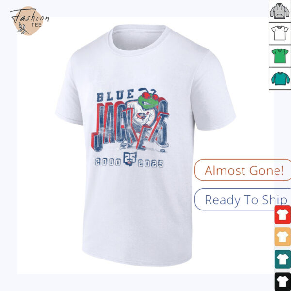 Columbus Blue Jackets 25th Anniversary T Shirt