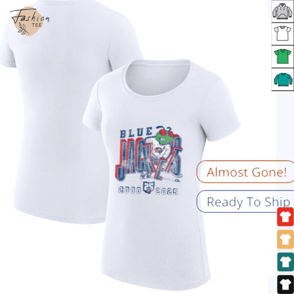 Columbus Blue Jackets 25th Anniversary T Shirt