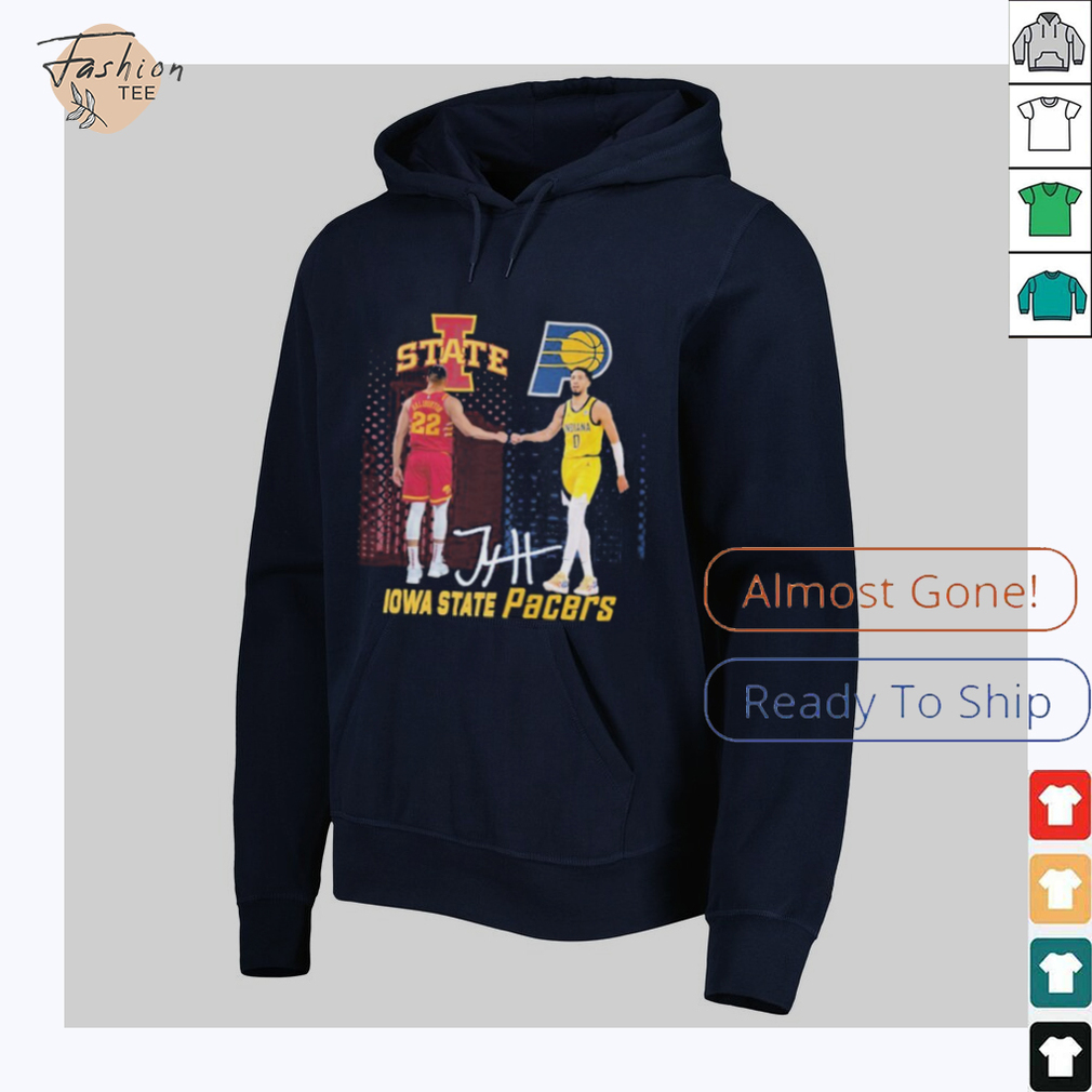 Court Leader And Tyrese Haliburton X Iowa State Cyclones Indiana Pacers Signature T shirts Court Leader And Tyrese Haliburton X Iowa State Cyclones Indiana Pacers Signature T shirts