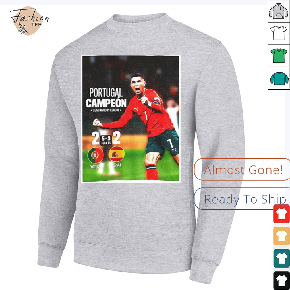 Cristiano Ronaldo Portugal Campeon UEFA Nations League Champions 2025 shirt Cristiano Ronaldo Portugal Campeon UEFA Nations League Champions 2025 shirt
