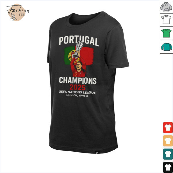 Cristiano Ronaldo Portugal Champions 2025 UEFA Nations League shirt