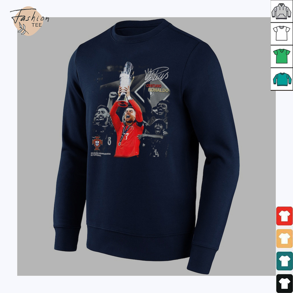 Cristiano Ronaldo Seleção Portuguesa De Futebol UEFA Nations League 2025 signature shirt Cristiano Ronaldo Seleção Portuguesa De Futebol UEFA Nations League 2025 signature shirt