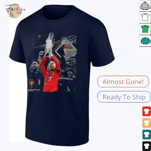 Cristiano Ronaldo Seleção Portuguesa De Futebol UEFA Nations League 2025 signature shirt