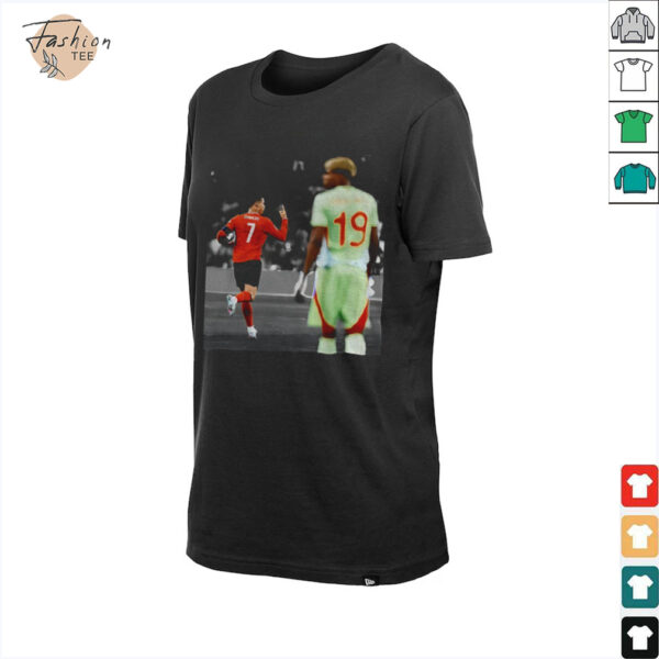 Cristiano Ronaldo and Lamine Yamal UEFA Nations League 2025 shirt