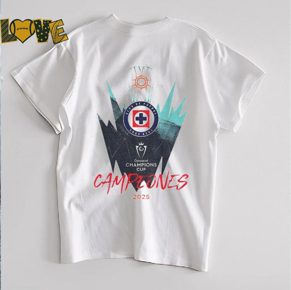 Cruz Azul Campeones 2025 Champions Cups t shirt Cruz Azul Campeones 2025 Champions Cups t shirt