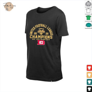 DC Defenders 2025 UFL Champions Shirt