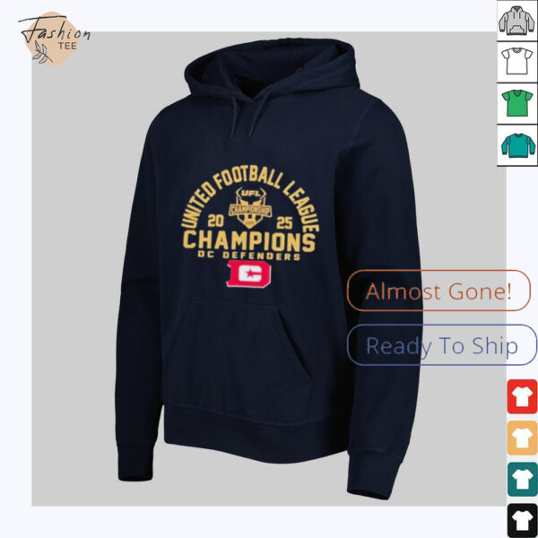 DC Defenders 2025 UFL Champions Shirt