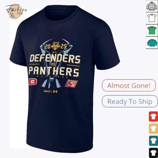Defenders vs Panthers UFL Championship 2025 shirt