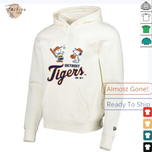 Detroit Tigers baseball Peanuts Snoopy shirt