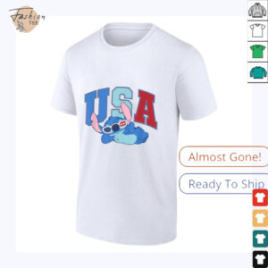 Disney Lilo & Stitch 4th Of July Sassy Americana Stitch T Shirt