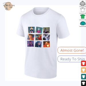 Disney Villains Iconic Moments Famous Movie Frames T Shirt