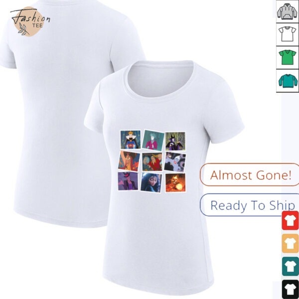 Disney Villains Iconic Moments Famous Movie Frames T Shirt