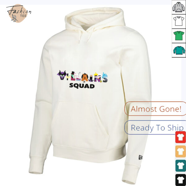 Disney Villains Squad Character Letters Trip Matching T Shirt