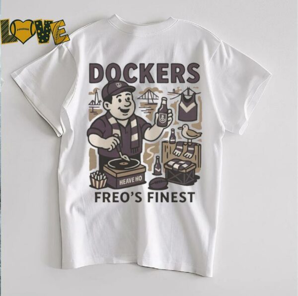 Dockers Freo’s finest cartoon shirt