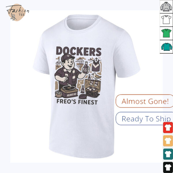 Dockers Freo’s finest cartoon shirt