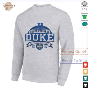 Duke Blue Devils NCAA DI Baseball Super Regional 2025 the greatest show on dirt shirt