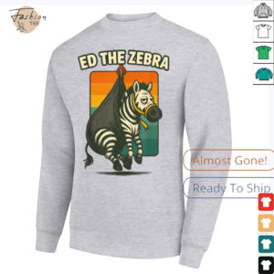 Ed The Zebra Captured Tee Funny Design T Shirt