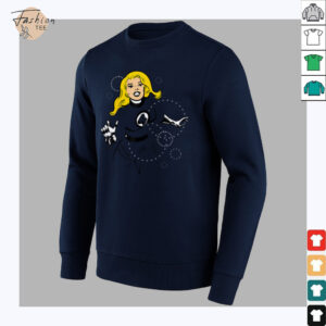Fantastic Four   Invisible Woman Negative Space Shirt