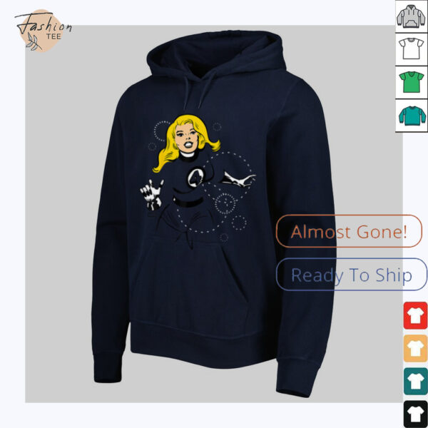 Fantastic Four   Invisible Woman Negative Space Shirt