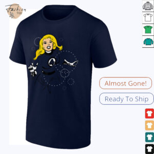 Fantastic Four Invisible Woman Negative Space Shirt