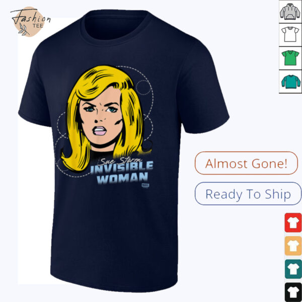 Fantastic Four   Invisible Woman Portrait  Shirt