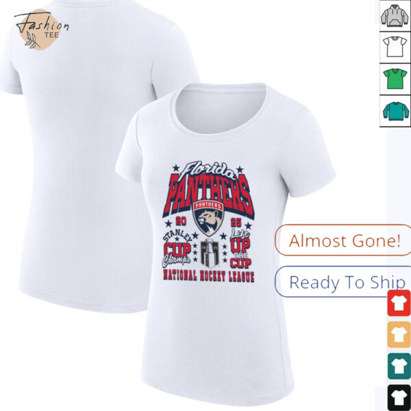 Florida Panthers 2025 Stanley Cup Champions Lift the Cup T Shirt