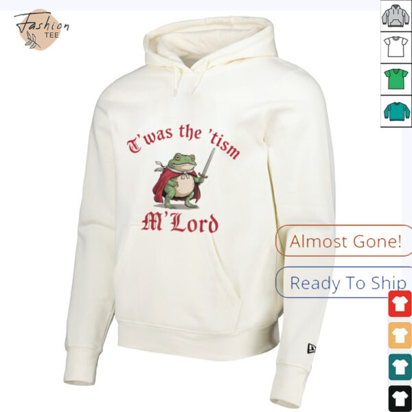 Funny Autism Awareness Support Twas The Tism M Lord Autistic T Shirt