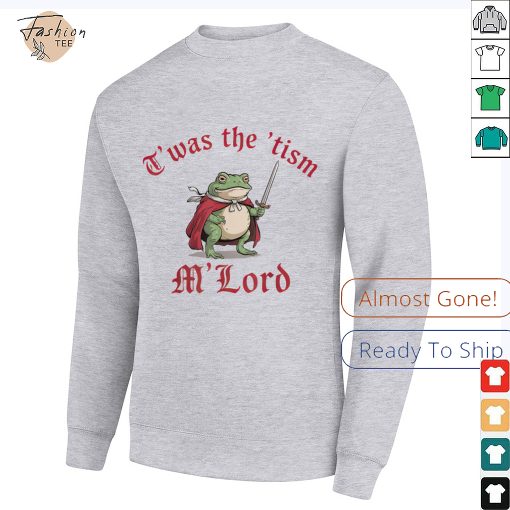 Funny Autism Awareness Support Twas The Tism M Lord Autistic T Shirt Funny Autism Awareness Support Twas The Tism M Lord Autistic T Shirt