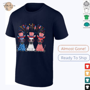 Funny Fireworks Zebra American USA Flag 4th of July Tank Top