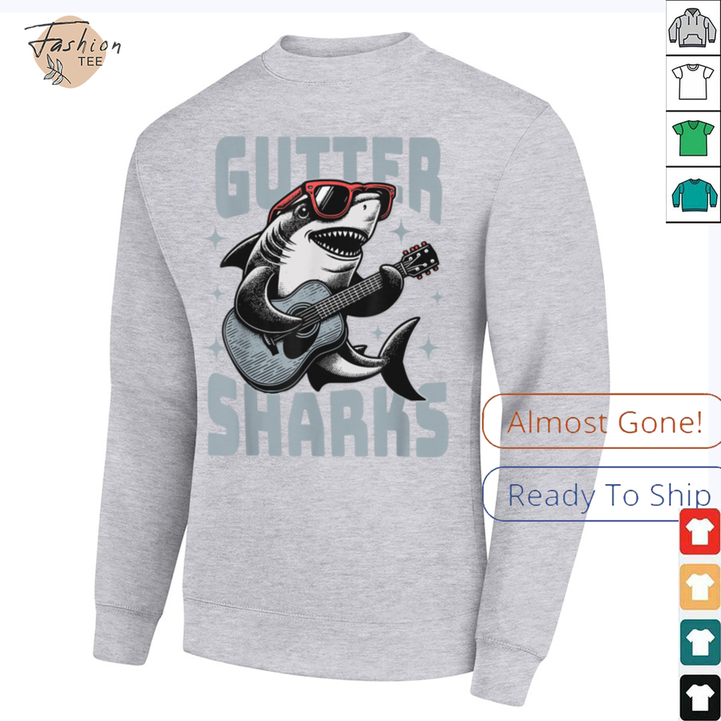 Funny Shark Playing Guitar With Sunglasses T Shirt Funny Shark Playing Guitar With Sunglasses T Shirt