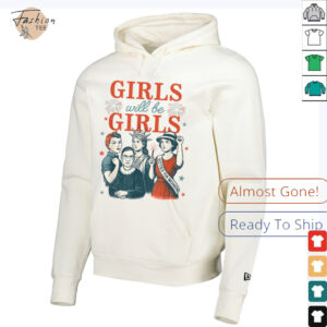 Girl Will Be Girls Patriotic Feminist 4th Of July USA Women Shirt