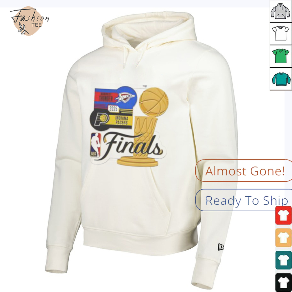 Good Indiana Pacers Vs Oklahoma City Thunder WinCraft NBA Finals Matchup 2025 Trophy T Shirt Good Indiana Pacers Vs Oklahoma City Thunder WinCraft NBA Finals Matchup 2025 Trophy T Shirt