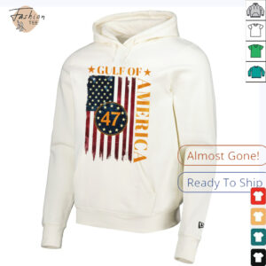 Gulf of America American Flag Long Sleeve T Shirt