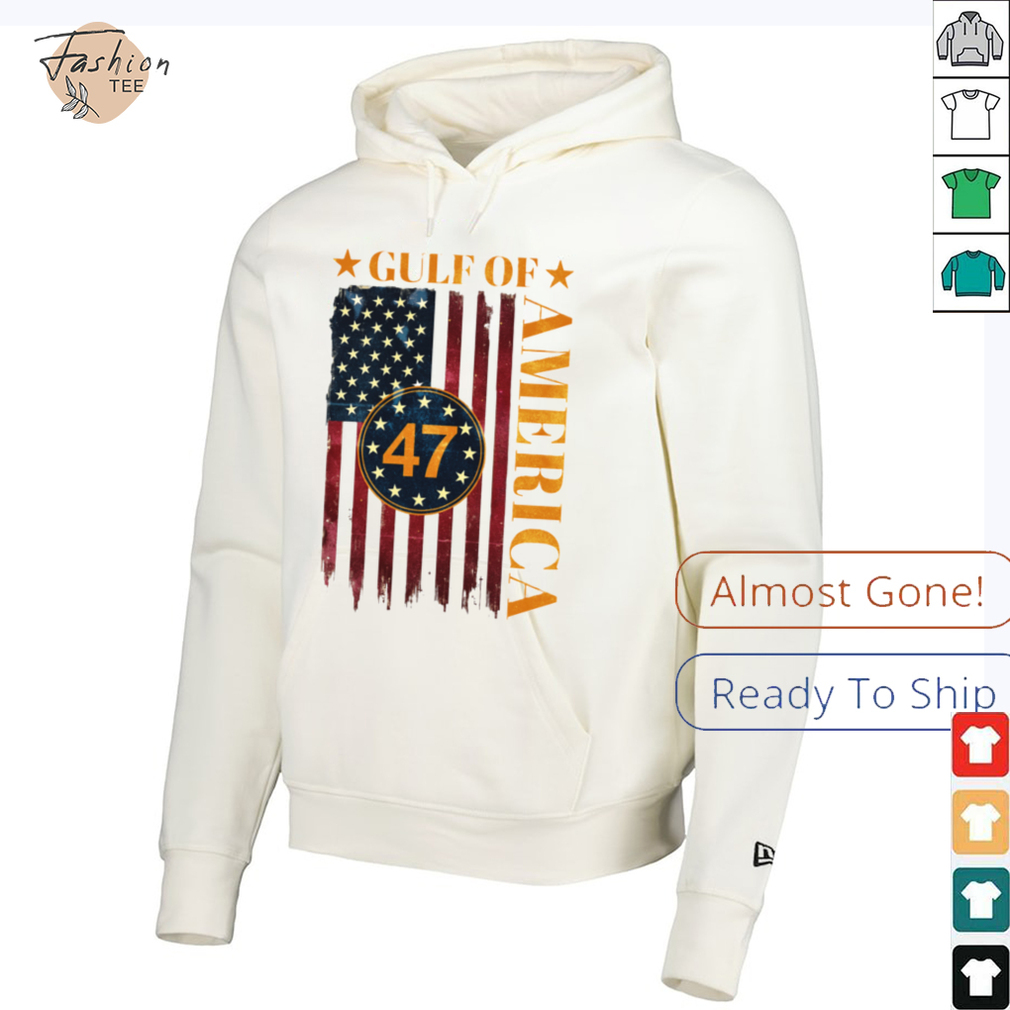 Gulf of America American Flag Long Sleeve T Shirt Gulf of America American Flag Long Sleeve T Shirt