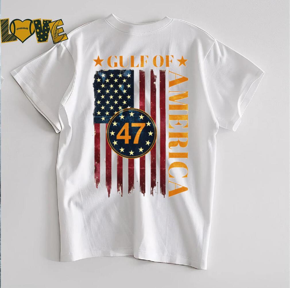 Gulf of America American Flag Long Sleeve T Shirt Gulf of America American Flag Long Sleeve T Shirt