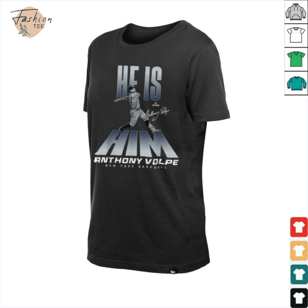 He is Him Anthony Volpe New York Baseball MLBPA T Shirt