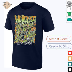 Hellfest Warzone Out Of Bounds On June 19 22 2025 T shirts