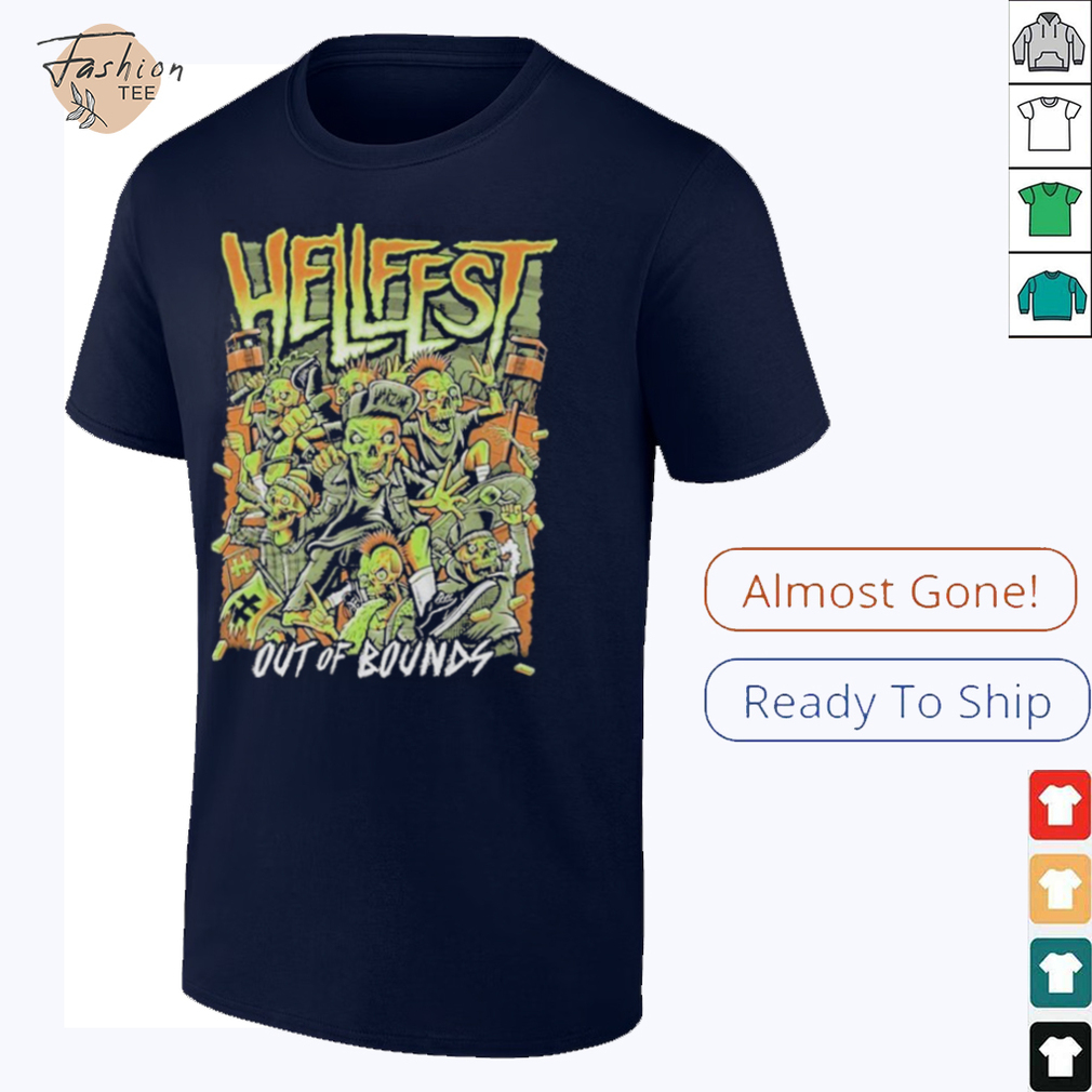 Hellfest Warzone Out Of Bounds On June 19 22 2025 T shirts Hellfest Warzone Out Of Bounds On June 19 22 2025 T shirts