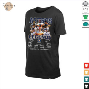 Houston Astros Legends Thank You For The Memories T Shirt